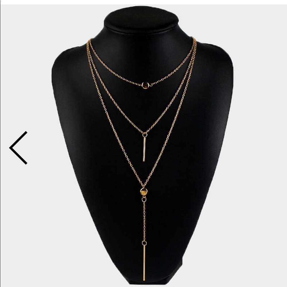 ⭐️Last One⭐️ 3 Layered Necklace - Picture 3 of 3